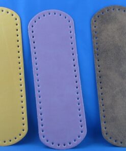 Fondi per borsa artigianali ed esclusivi in eco pelle, disponibili in vari colori, prodotti da manifattura italiana. Misura 31x9,5 cm