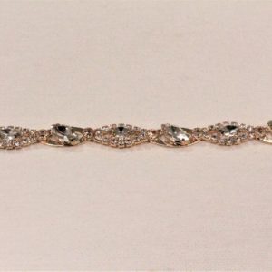 Passamaneria gioiello 1 cm in strass Articolo venduto al metro. Inserire nella quantità i metri che si intendono acquistare