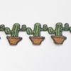 Passamaneria cactus 4 cm in poliestere Articolo venduto al metro. Inserire nella quantità i metri che si intendono acquistare