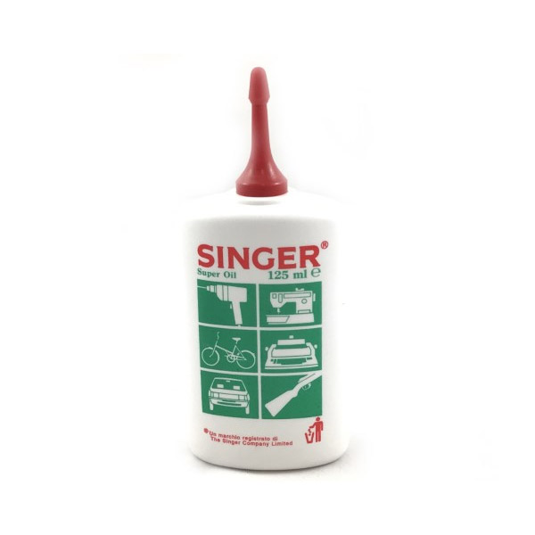 Olio Singer 125 ml per macchina da cucire.